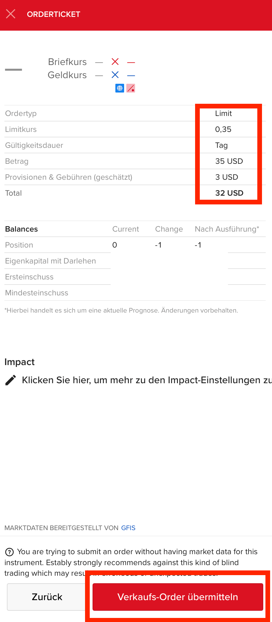 Laptop Optionsübersicht bei Estably
