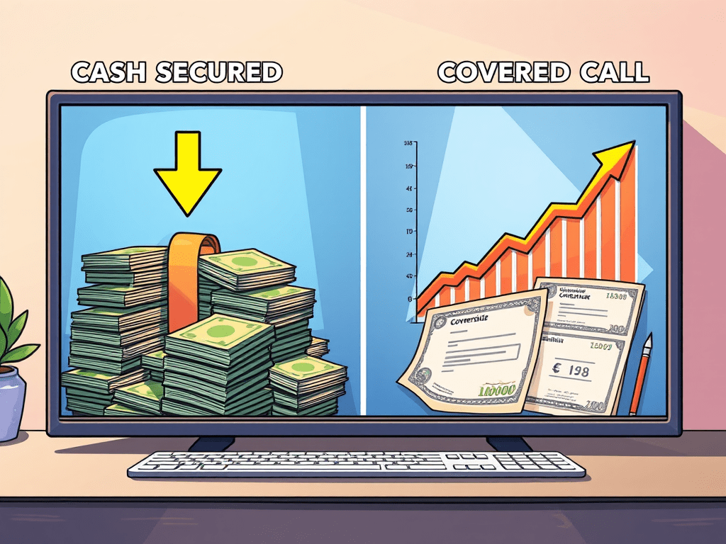 CSP vs. CC: Cash Secured Put vs. Covered Call – Was ist der&nbsp;Unterschied?